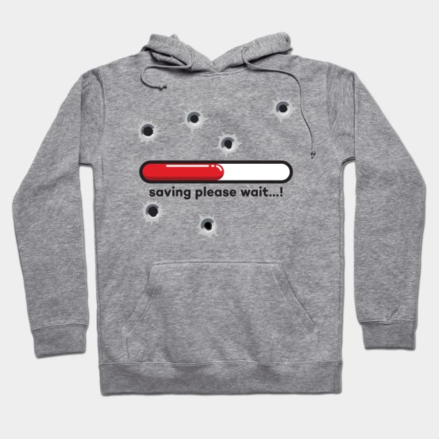 Saving please wait...! Bullet holes version Hoodie by Duukster